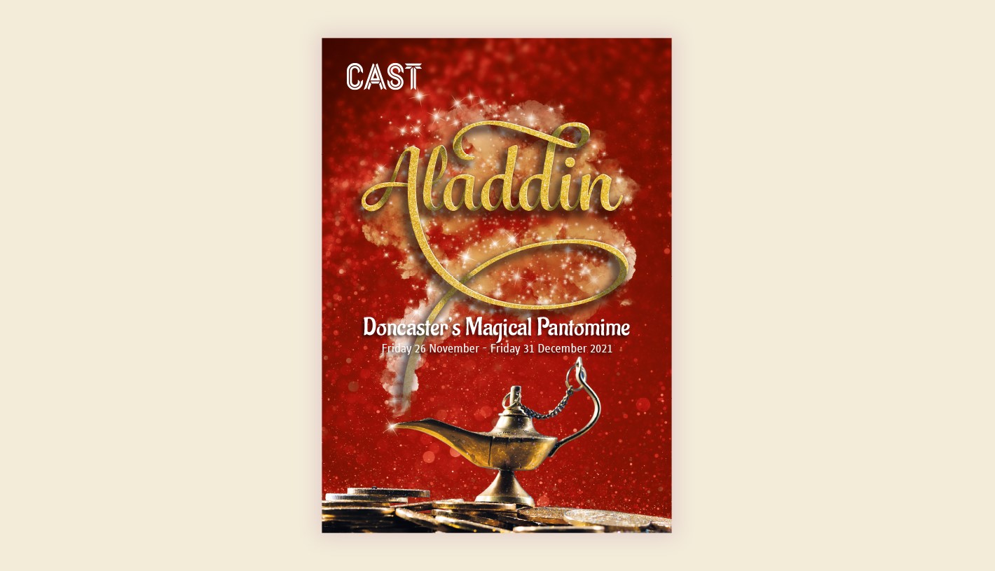 Cast Aladdin Programme Cover